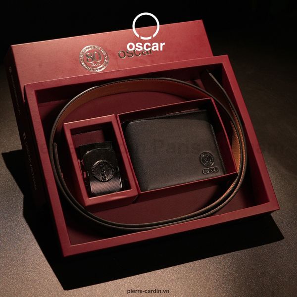 [80-YEARS] Bộ Combo Thắt Lưng & Ví Da Thời Trang Thượng Hạng Oscar Fashion - OCMBLAJ 118
