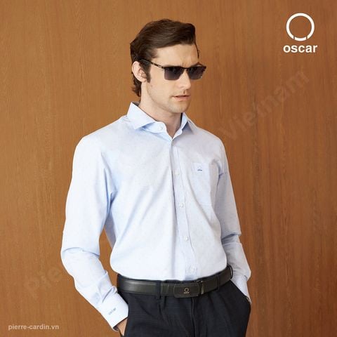 Áo Sơ Mi Tay Dài Oscar Fashion - OCMSCLH 057 (BLUE)