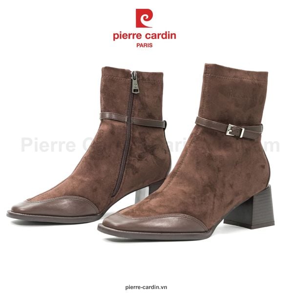 Giày Bốt Nữ Cổ Thấp Phong Cách Lãng Mạn Hiện Đại Pierre Cardin - PCWFWSJ 294