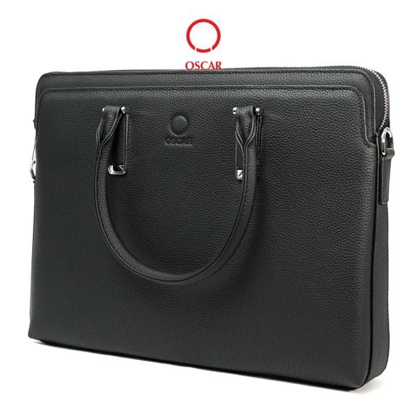 Túi Xách Nam Công Sở Oscar - 062 (Da Vân Hạt Cao Cấp, Kiểu Dáng Hiện Đại)