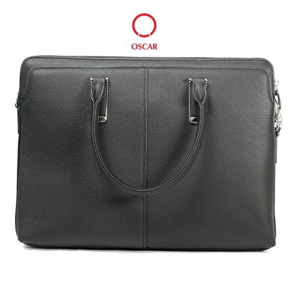 Túi Xách Nam Công Sở Oscar - 062 (Da Vân Hạt Cao Cấp, Kiểu Dáng Hiện Đại)