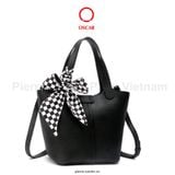 Túi Mini Tote Bag Da Bò Thật Oscar Fashion Phong Cách Thời Trang Petite Luxe - OCWHBLJ 113