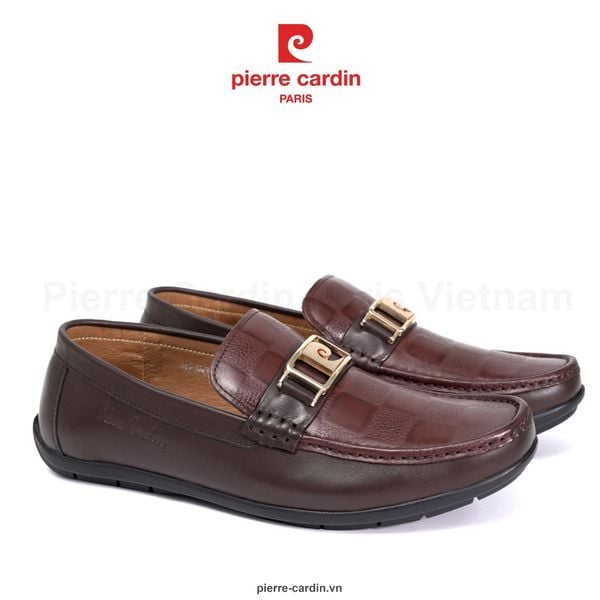 [THE KNIGHT] Giày Horsebit Moccasins Hàng Hiệu Pierre Cardin - PCMFWLJ 809