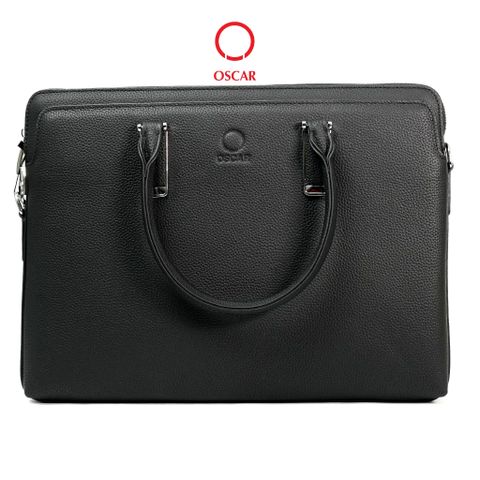 Túi Xách Nam Công Sở Oscar - 062 (Da Vân Hạt Cao Cấp, Kiểu Dáng Hiện Đại)