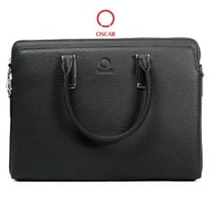 Túi Xách Nam Công Sở Oscar - 062 (Da Vân Hạt Cao Cấp, Kiểu Dáng Hiện Đại)