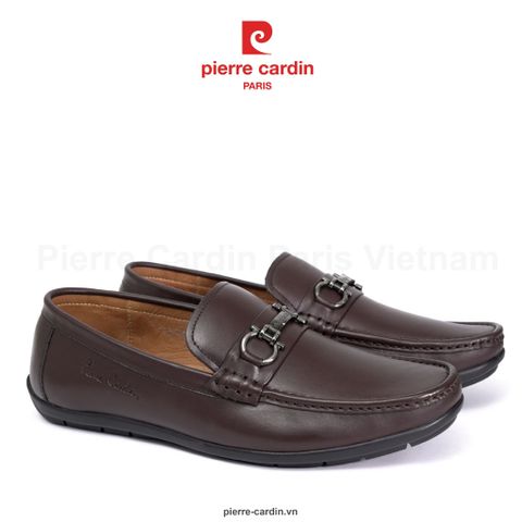 Giày Horsebit Moccasins Thời Trang Pierre Cardin - PCMFWLJ 810 (BLACK)