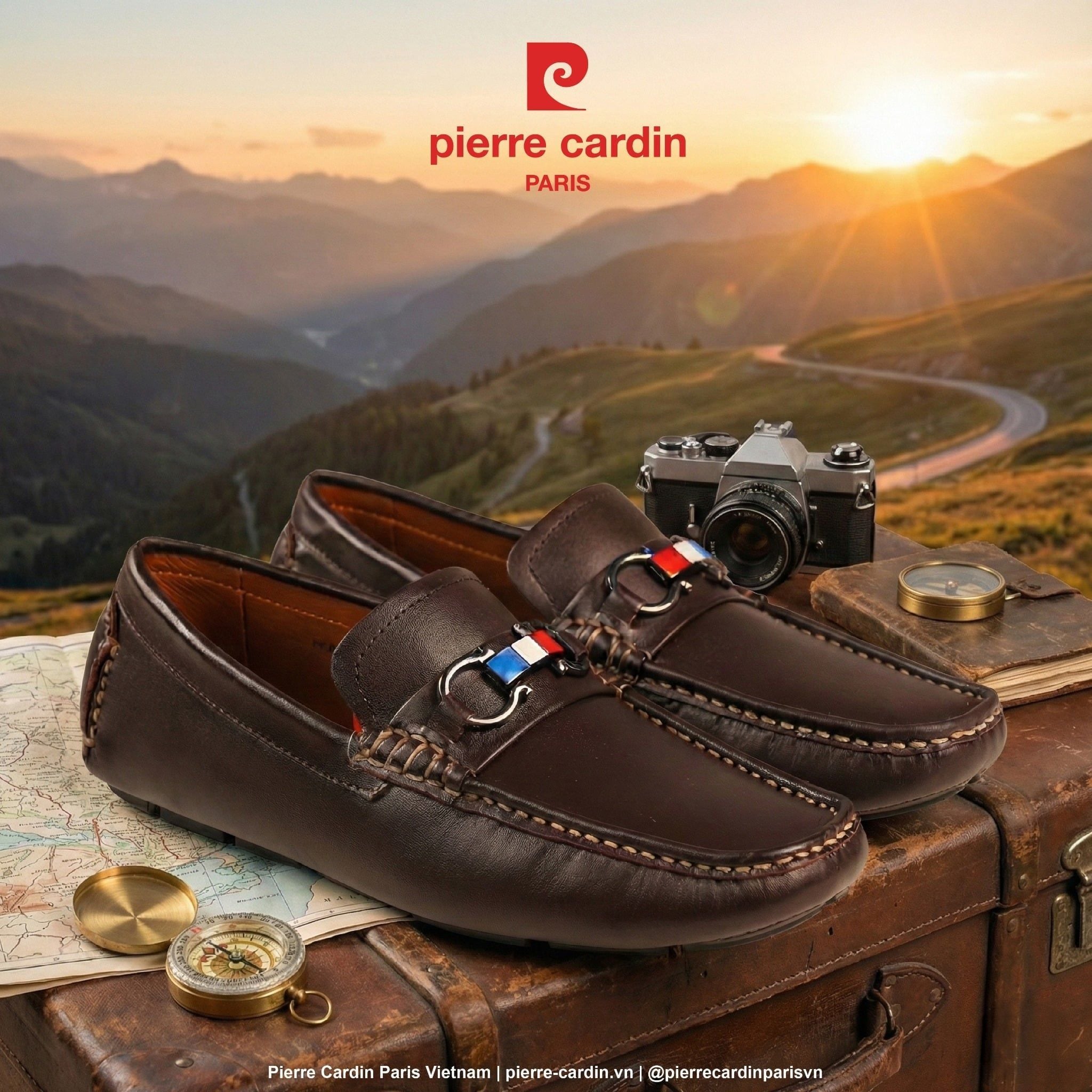 Giày mọi casual Pierre Cardin 530