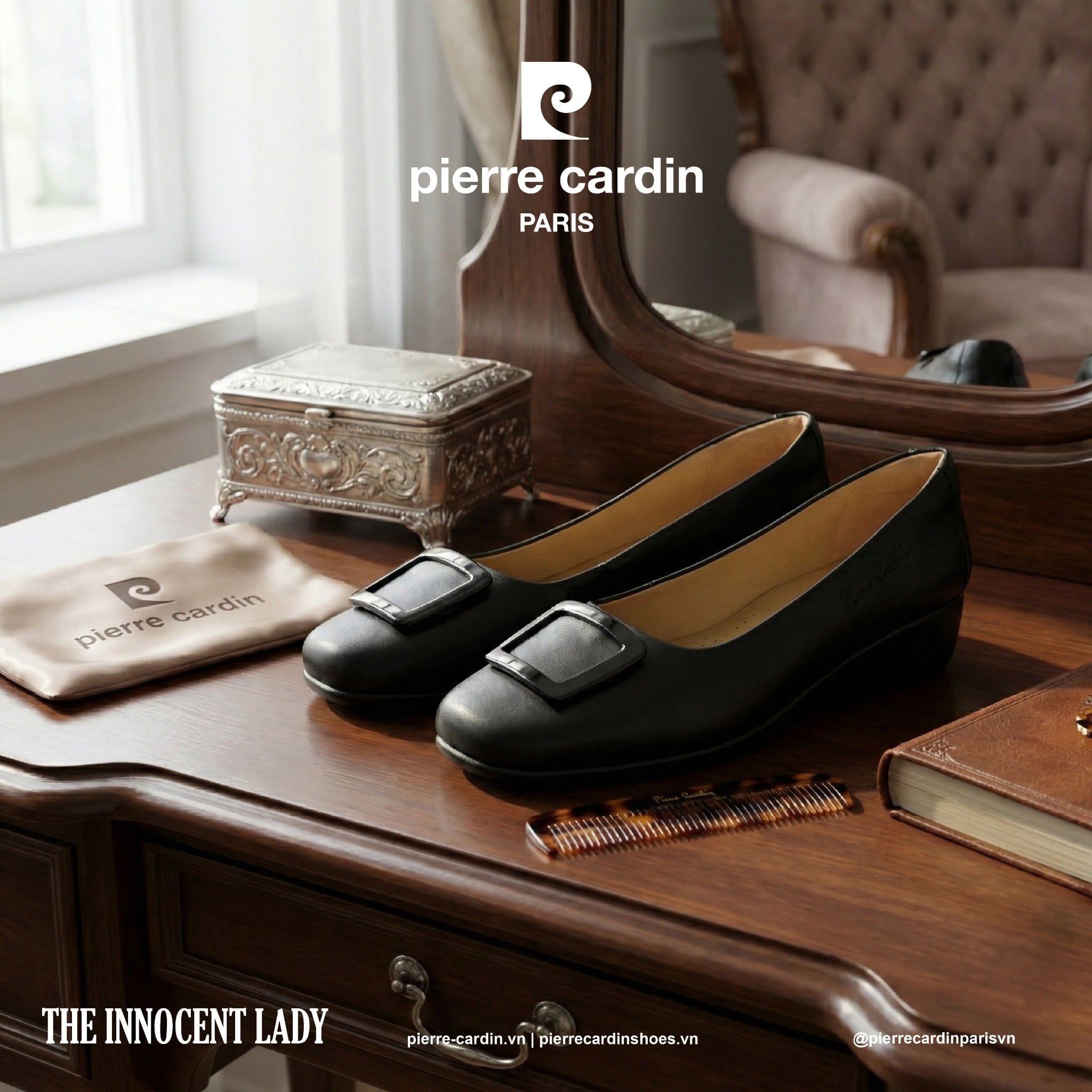 Giày nữ comfort Pierre Cardin 332