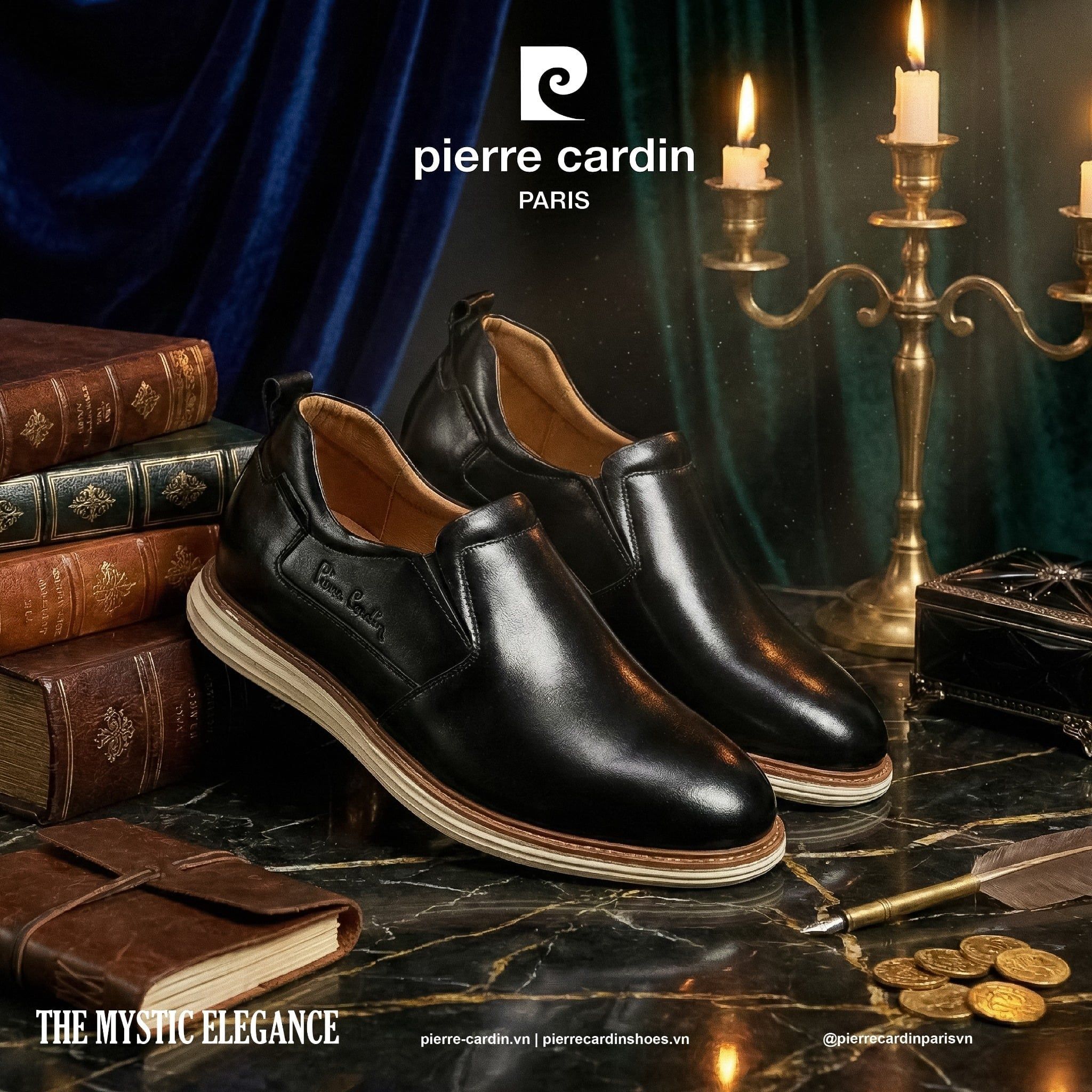 Giày mọi casual Pierre Cardin 376