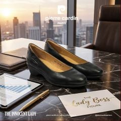 Giày Nữ Công Sở Da Thật Phong Cách Lady Boss Pierre Cardin - PCWFWL 330 (52AD129)