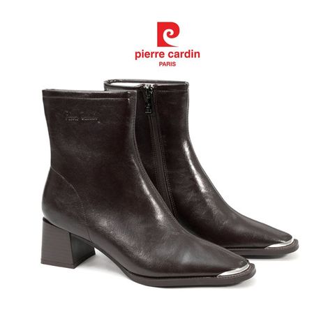 Giày Boot Nữ Cổ Thấp Da Trơn Pierre Cardin - 295