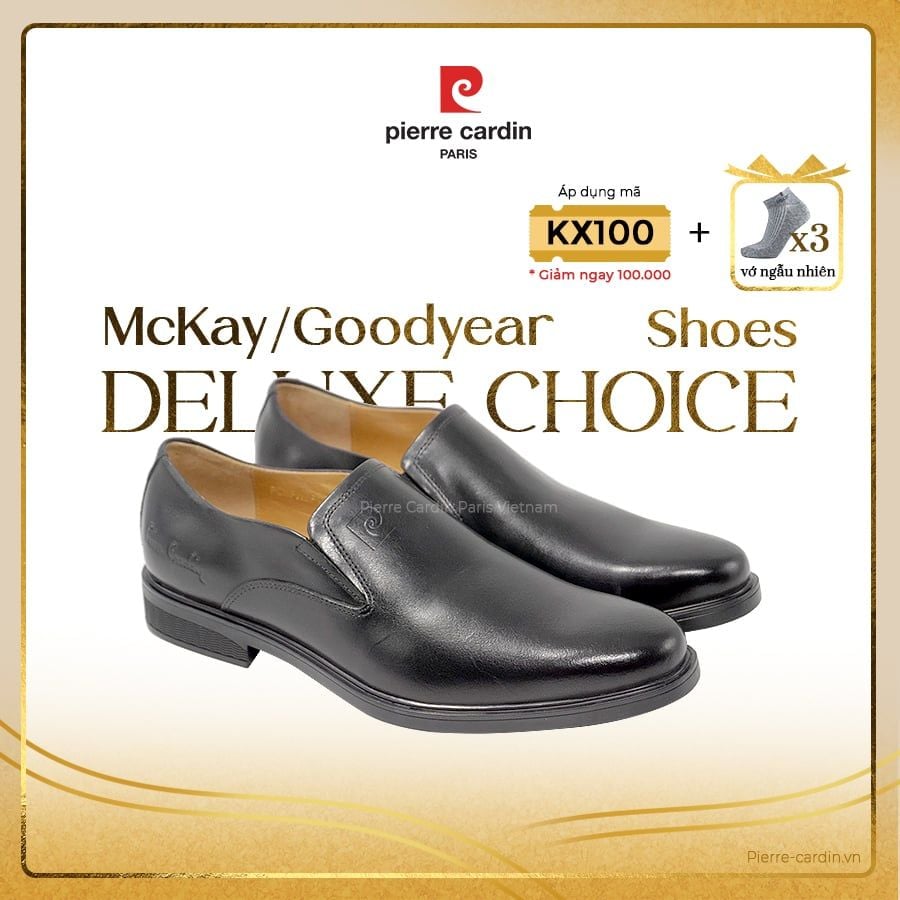 Giày lười công sở Pierre Cardin 346