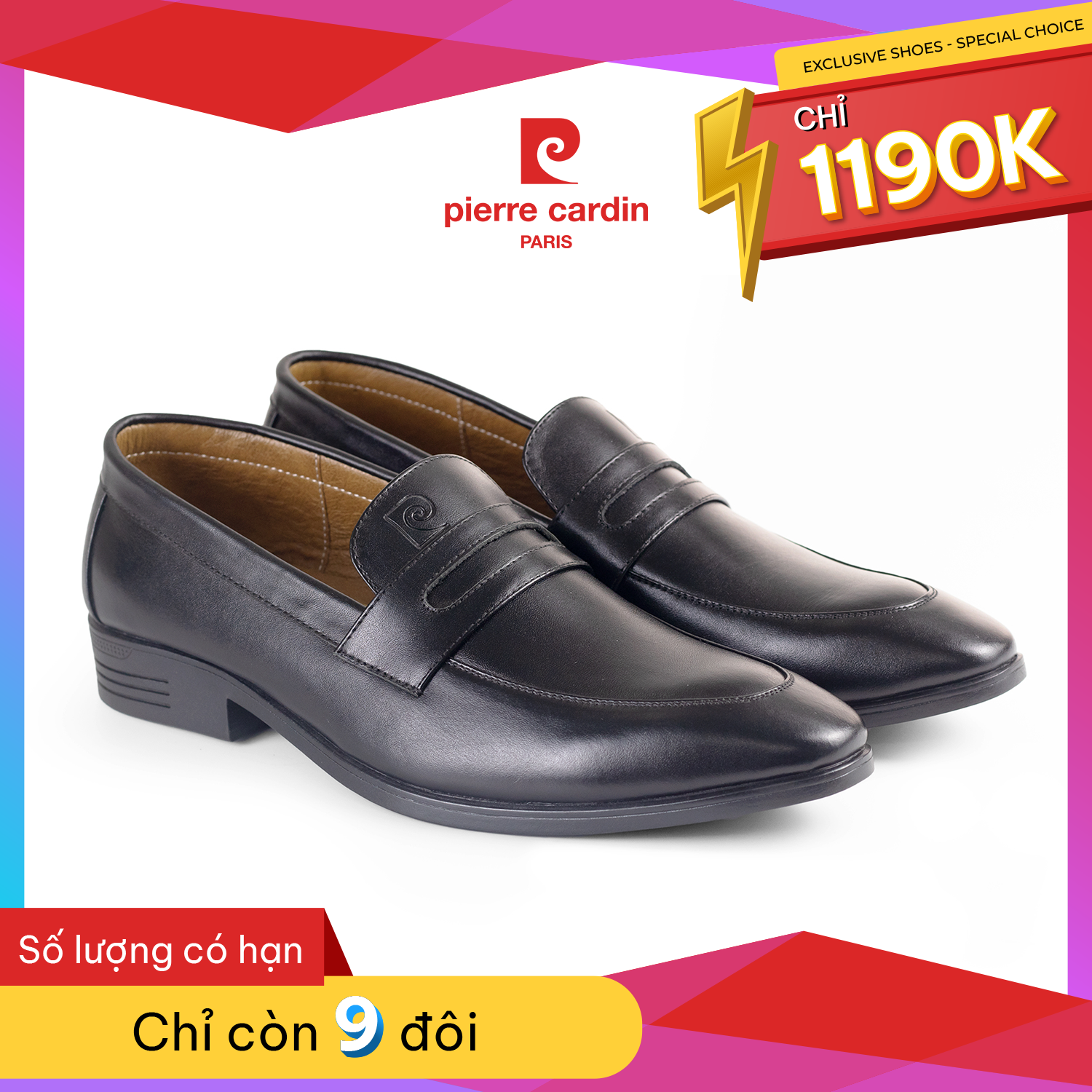 Giày lười công sở Pierre Cardin 705