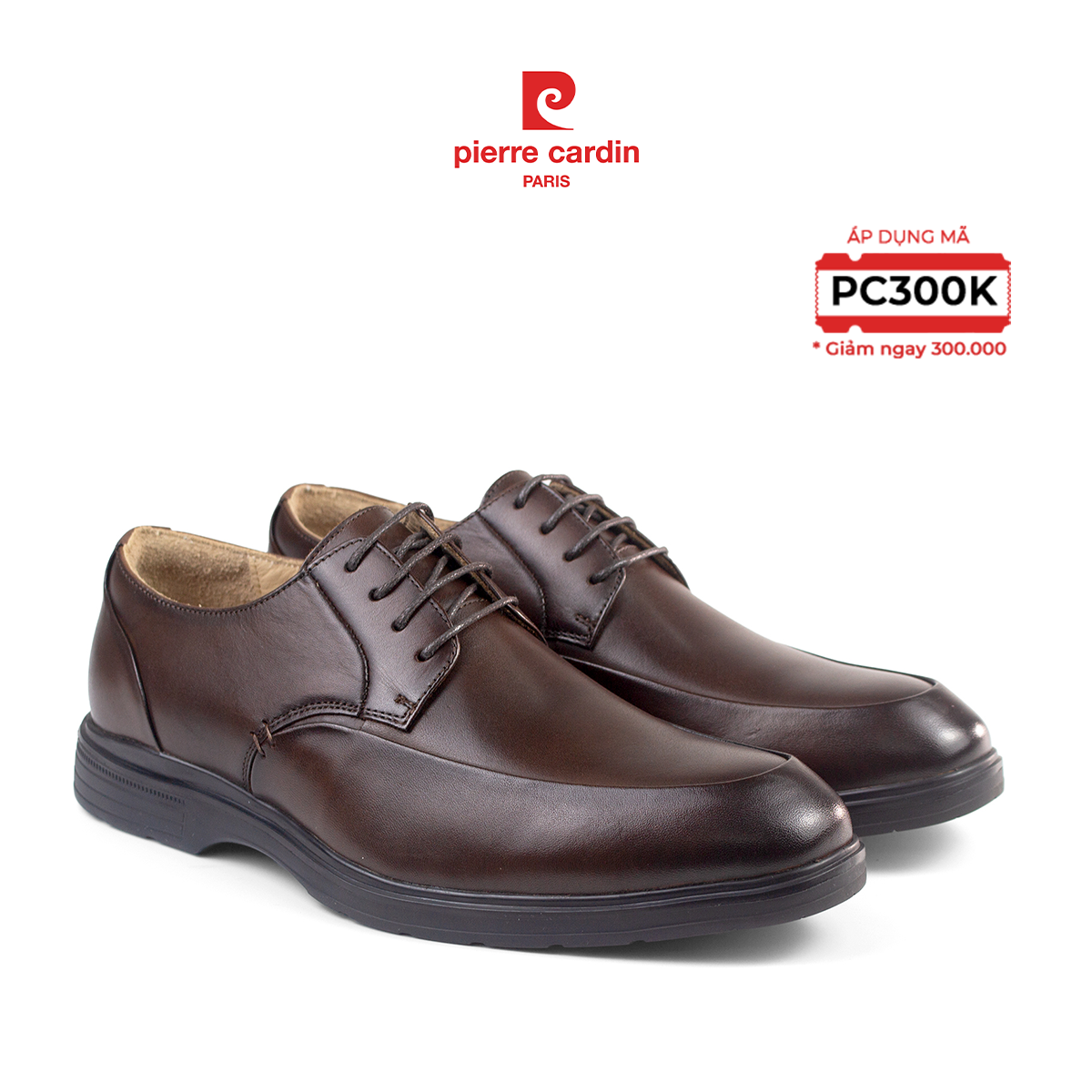 Giày tây nam có dây Derby Pierre Cardin 788