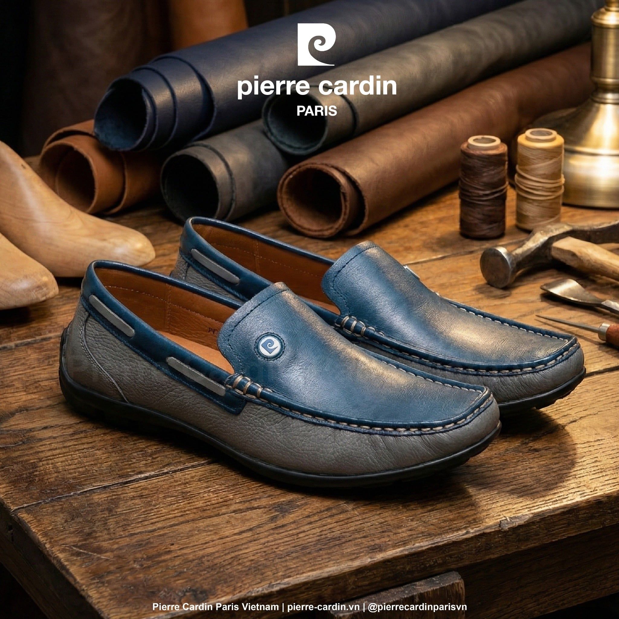 Pierre Cardin Paris Vietnam | Giày Mọi Phiên Bản Lái Xe Pierre Cardin - PCMFWLI 532