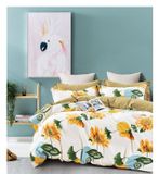 Bộ drap - áo gối Sunflower 017 Cotton cao cấp