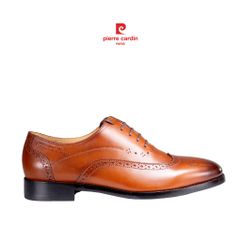 Giày Brogue Oxford Đế Da Pierre Cardin - PCMFWLG 357 (GOLD)