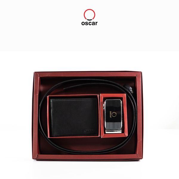 Combo thắt lưng và ví Oscar 117