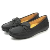 Giày Nữ Pierre Cardin 328 – Giày Mọi Nơ Da da Thật