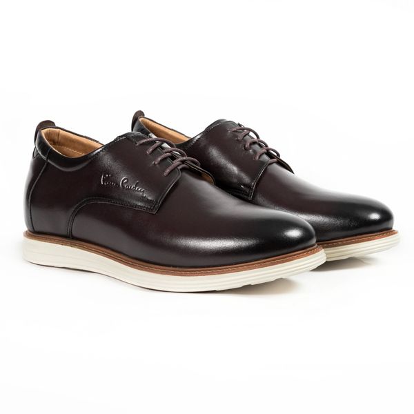 Giày Classic Plain Toe Derby Tăng Chiều Cao Pierre Cardin - PCMFWL 377 (+6cm)