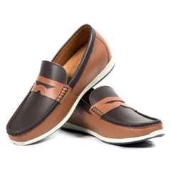 Giày Loafer Nam Pierre Cardin - 538 (Phối Màu Bicolor Thời Thượng Cao Cấp)