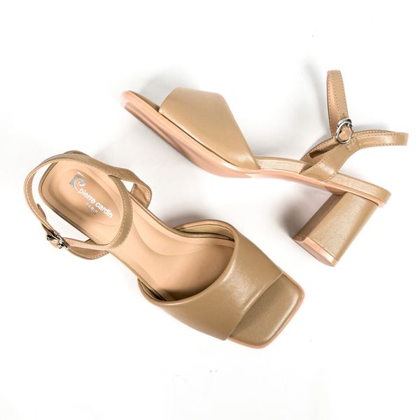 [Giao Hoả Tốc 3h] Sandal Cao Gót Nữ Pierre Cardin 293 – Đế Vuông Thanh Lịch & Thời Thượng