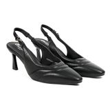 [Giao Hoả Tốc 3h] Giày Cao Gót Slingback Pierre Cardin Mã 304 - Da Vân Quyền Lực, Gót Nhọn Thanh Mảnh