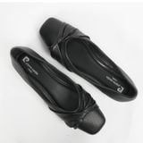 [Giao Hoả Tốc 3h] Giày Búp Bê Nữ Pierre Cardin 292 – Thiết Kế Mũi Vuông Thắt Nơ Sang Trọng