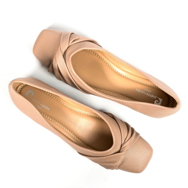 [Giao Hoả Tốc 3h] Giày Búp Bê Nữ Pierre Cardin 292 – Thiết Kế Mũi Vuông Thắt Nơ Sang Trọng