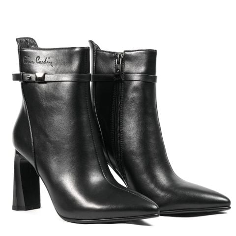 Giày Boots Nữ Pierre Cardin - 301 (Da Thật Cao Cấp, Mũi Nhọn Thanh Lịch & Gót Cao Tôn Dáng)
