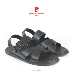 Dép Da Nam Phong Cách Trẻ Trung Pierre Cardin - PCMFWLH 166 (NAVY)