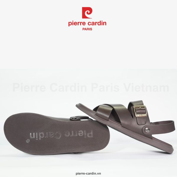 Giày Sandal Nam Pierre Cardin Mã 168 - Phong Cách Mạnh Mẽ Với Điểm Nhấn Khóa Cài Kim Loại