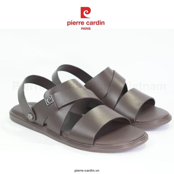 Giày Sandal Nam Pierre Cardin Mã 168 - Phong Cách Mạnh Mẽ Với Điểm Nhấn Khóa Cài Kim Loại