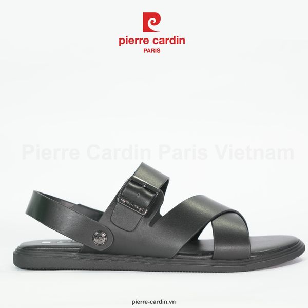 Giày Sandal Nam Pierre Cardin Mã 168 - Phong Cách Mạnh Mẽ Với Điểm Nhấn Khóa Cài Kim Loại