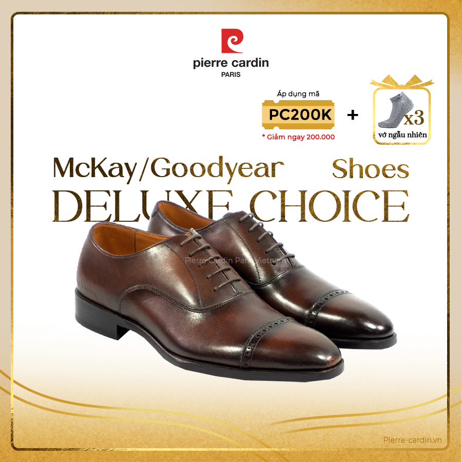 Giày tây nam có dây Oxford Pierre Cardin 332