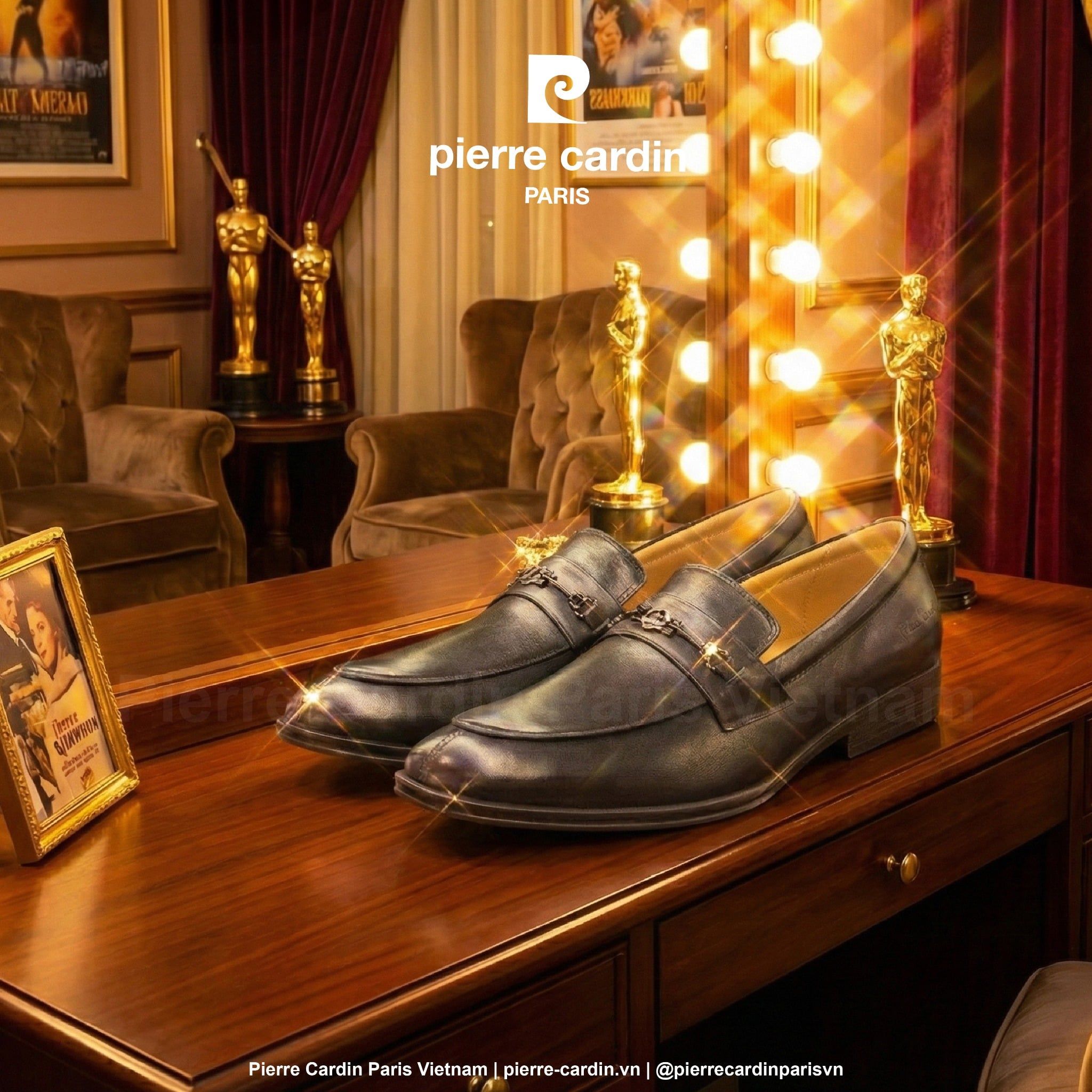 Pierre Cardin Paris Vietnam | Giày Horsebit Loafer Đế Độc Quyền Pierre Cardin - PCMFWLI 794