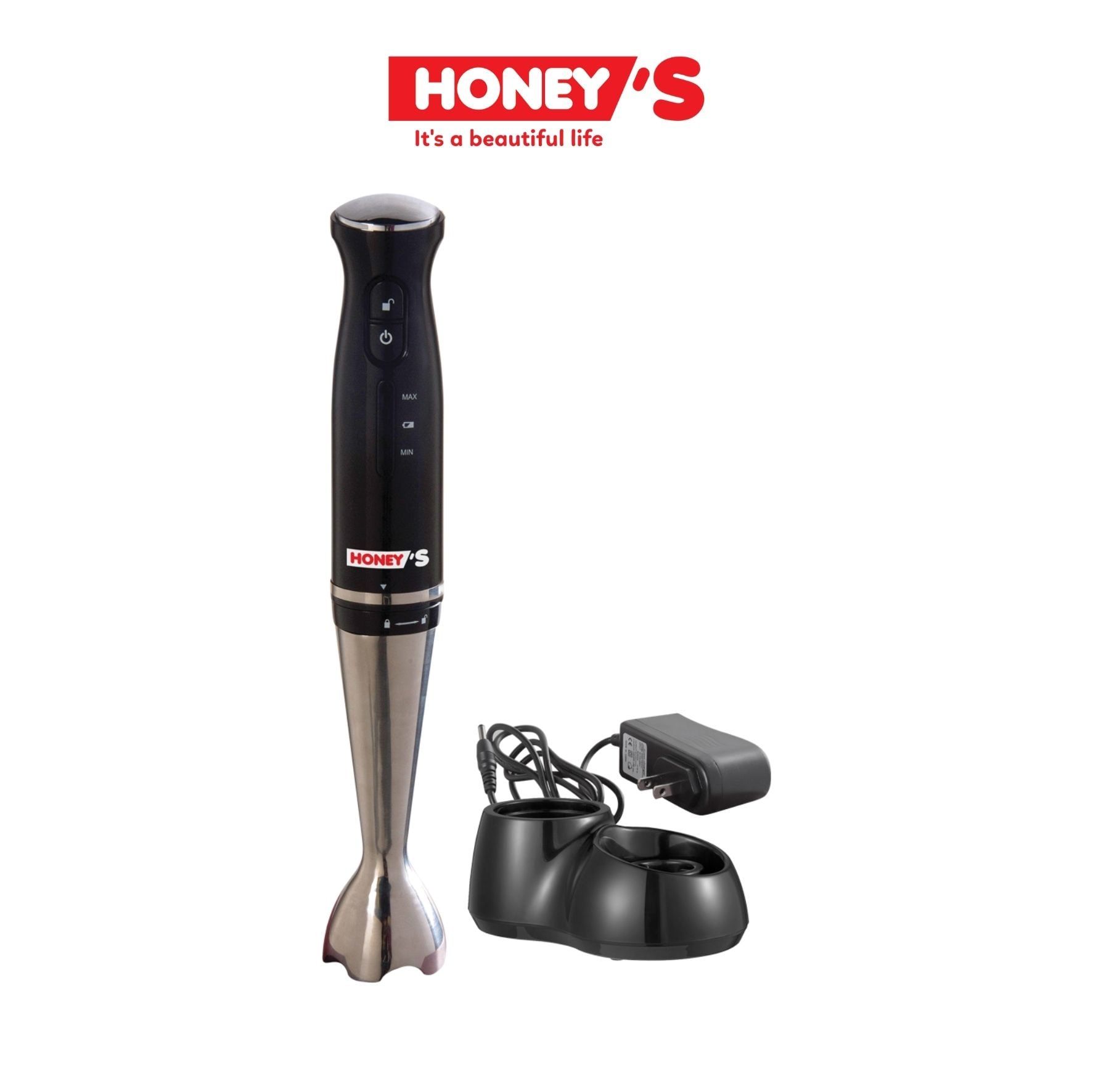 MÁY XAY CẦM TAY SẠC PIN HONEY'S - HO-HB031C