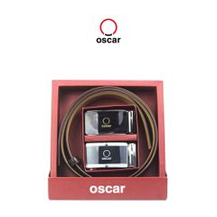 [BỘ COMBO] Thắt Lưng Nam 2 Mặt Thương Hiệu Oscar - OCMBLAG114 (Mặt Ngẫu Nhiên)