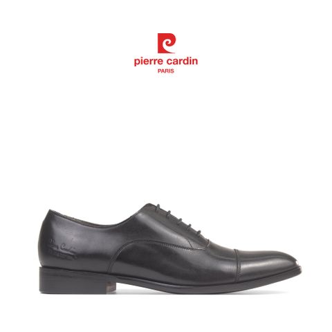 Giày Cap-toe Oxford Cao Cấp Pierre Cardin - PCMFWLF 402 (BLACK)