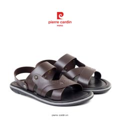 Sandals Da Cao Cấp Pierre Cardin - PCMFWLG 157 (BROWN)