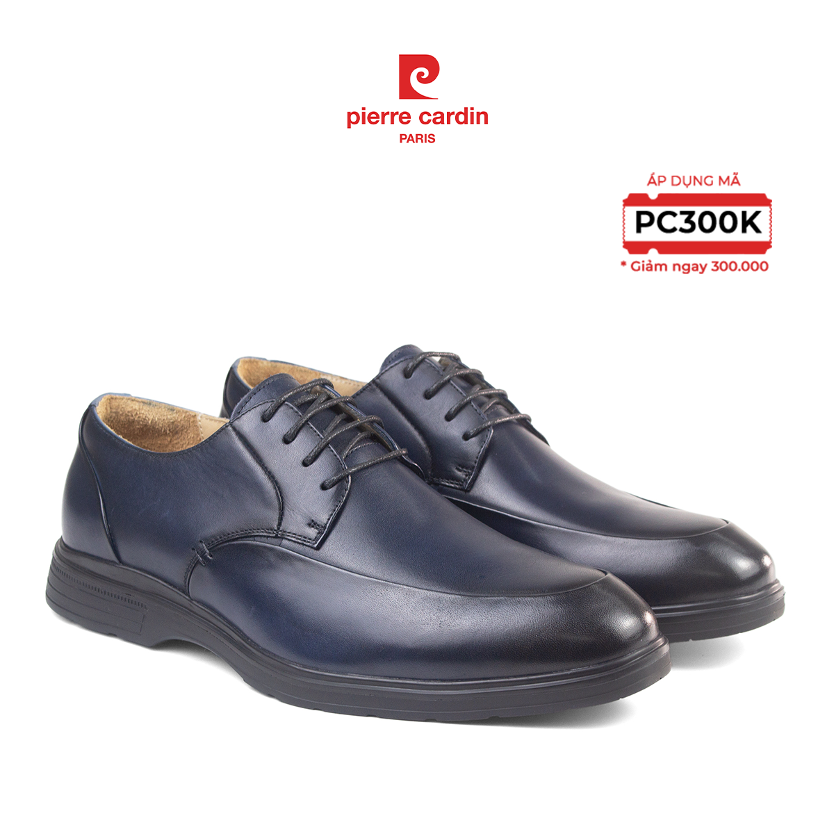 Giày tây nam có dây Derby Pierre Cardin 788