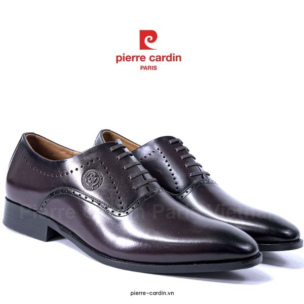 [80-YEARS] Giày Cap-toe Oxford Cao Cấp Pierre Cardin - PCMFWLJ 375 (THE VANGUARD: Vị Lãnh Đạo Tiên Phong)