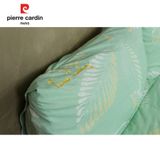 Bộ drap - áo gối lá xanh ngọc 003 Tencel Silky