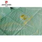 Bộ drap - áo gối lá xanh ngọc 003 Tencel Silky