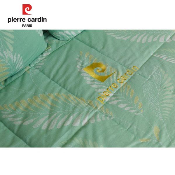 Bộ drap - áo gối lá xanh ngọc 003 Tencel Silky
