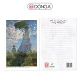 Postcard - Monet - Woman with a Parasol – Madame Monet and Her Son - Người phụ nữ với cây dù