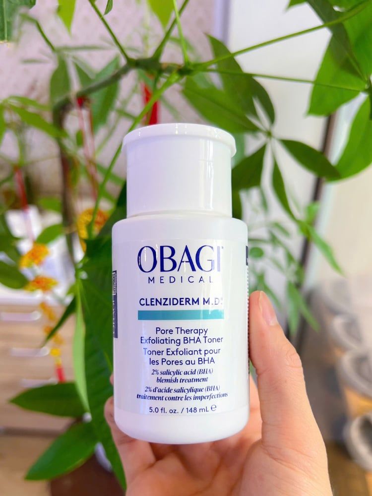  Nước hoa hồng Obagi Clenziderm M.D Pore Therapy Exfoliating BHA Toner 148ml 