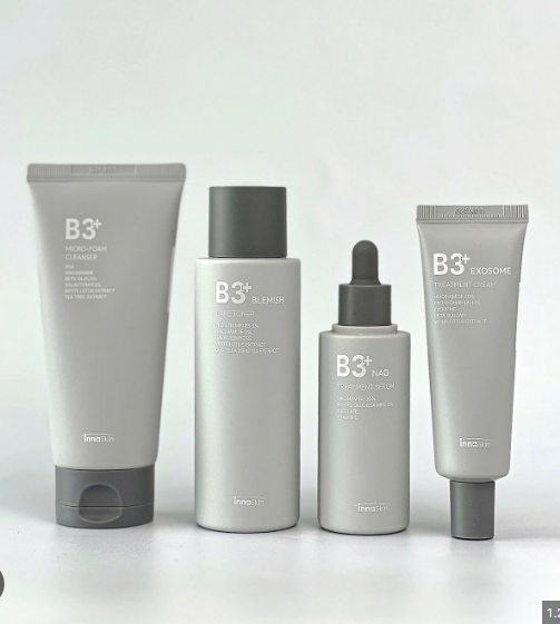  (hsd 7/27) (NHẬP KHẨU) Sữa rửa mặt cấp ẩm Innoskin B3 Micro Foam Cleanser 130ml 