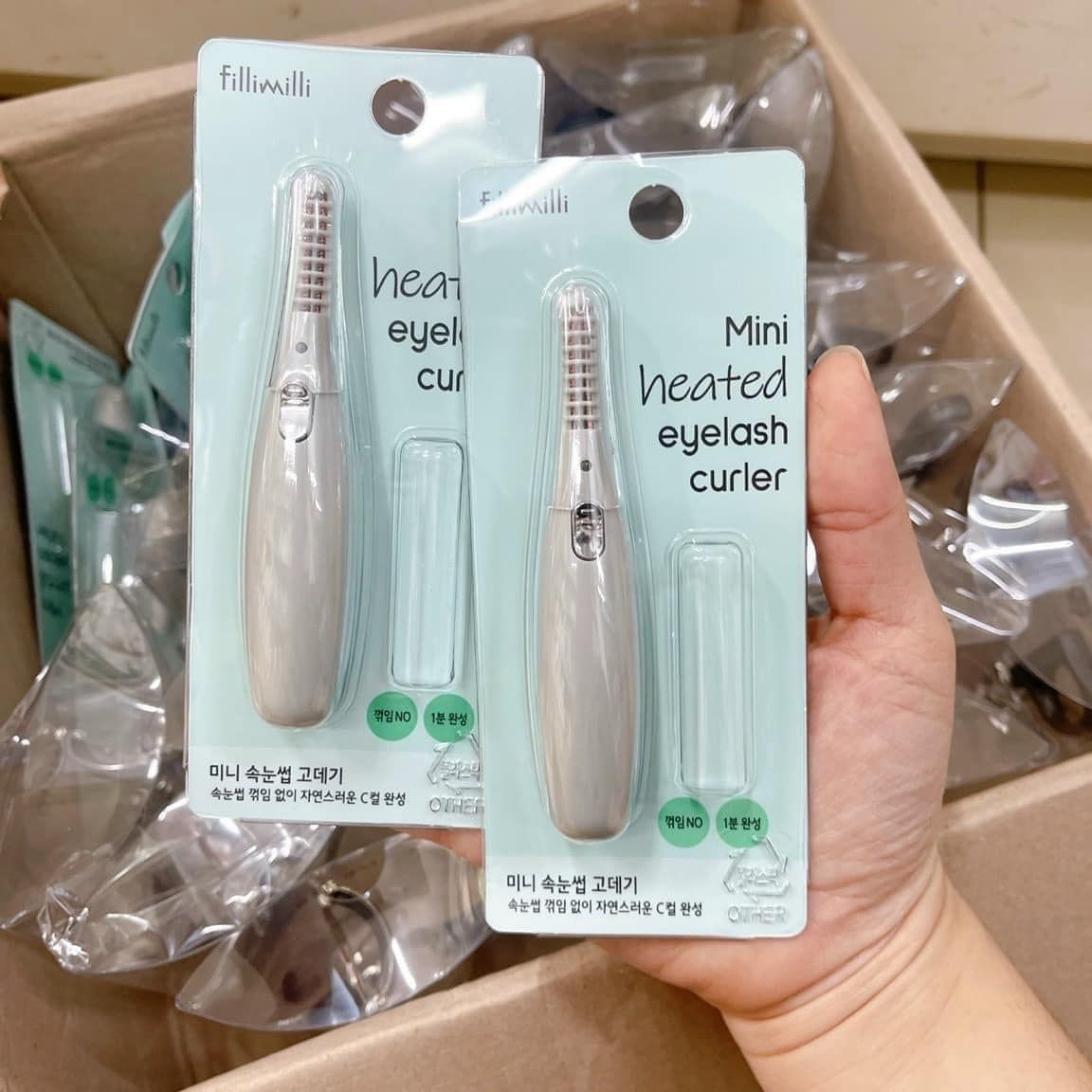  Máy Uốn Mi Nhiệt Fillimilli Mini Heated Eyelash Curler (KHÔNG KÈM PIN) 