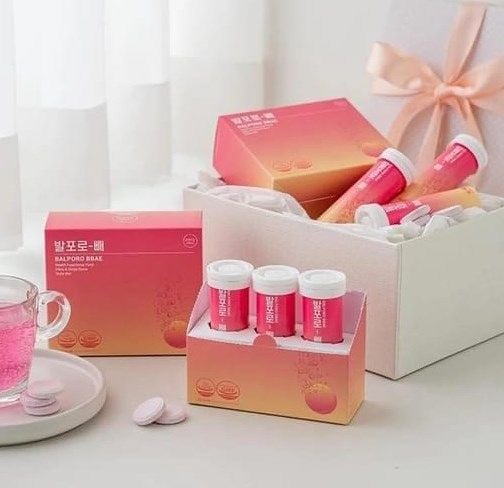  Viên Sủi Hỗ Trợ Giảm Cân Balporo Bbae Health Functional Food (10v x 3 ống) 